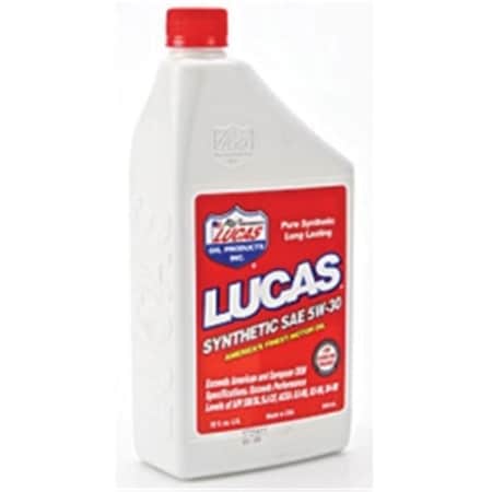 Lucas Oil Synthetic 5W30 High Performance Motor Oil LUC10049-6